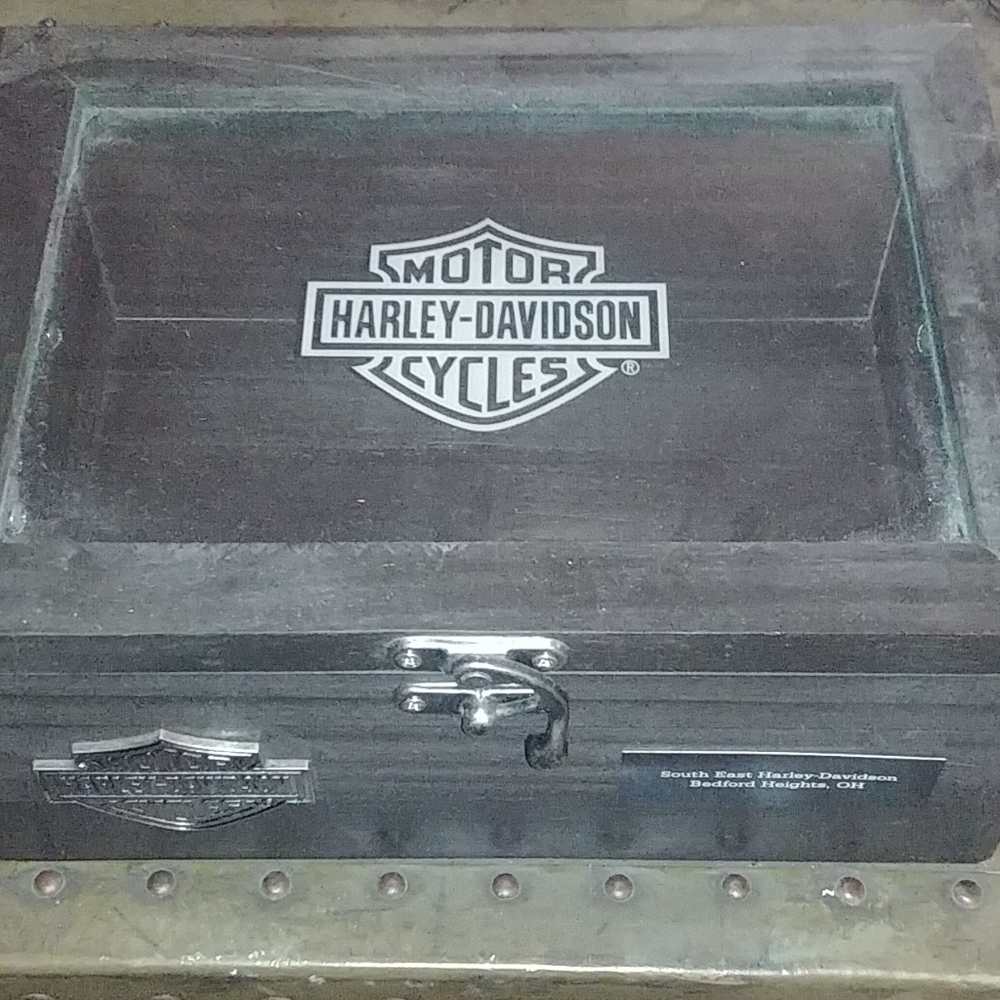 Harley-Davidson Black Storage Box